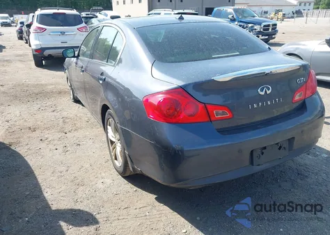 2011 Infiniti G37X z USA, uszkodzony, nr VIN JN1CV6AR5BM405798